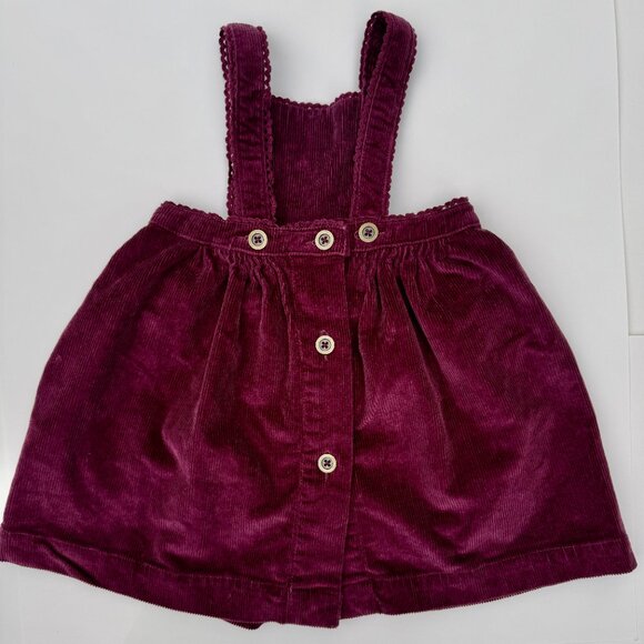 Jamie Kay NWT Corduroy Pinafore | Deep Purple | 2Y - Picture 6 of 7
